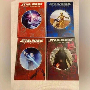 4Star Wars hardcover books NWOT Never read. 11 x 14
